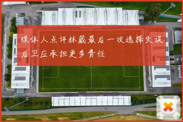 媒体人点评林葳最后一攻选择失误后卫应承担更多责任